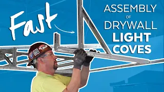 Fast Assembly of Drywall Light Coves | Jobsite Tips and Tricks | Armstrong Ceiling Solutions
