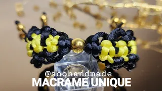 how to a macrame bracelet. macrame accessories touterials #macramebracelet #macrameaccessories
