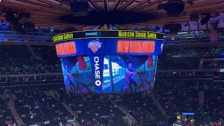 New York Knicks 2021-2022 Intro (vs. Minnesota Timberwolves)