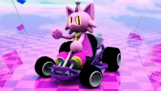 Милая проклятая гоночная игра // Kitty Kart 64