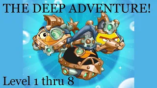 THE DEEP ADVENTURE! Level 1-8 Angry Birds 2 AB2 May 2024