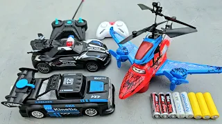 Rc Racing Cars Black Spray,Helicopter Remote And Aeroplane Radio Control Unboxing Flying Test