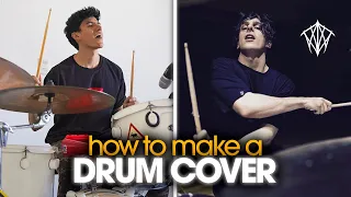 How to make a DRUM COVER (ft. Matt McGuire)