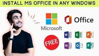 How to Install MS Office for Free | Install MS Word | MS Powerpoint | MS Excel