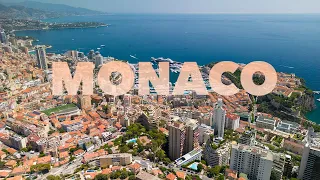 Aerial Europe | Monaco City, Monaco 🇲🇨 | Drone Video | 4K UltraHD | Relaxing Music | AD FREE | 2023