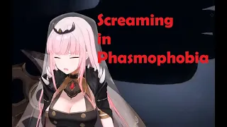 HololiveEN Girls Screaming in Phasmophobia [Stream Highlights All POVs]