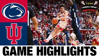Penn State vs Indiana Highlights | NCAA Men's Basketball | 2024 College Basketball
