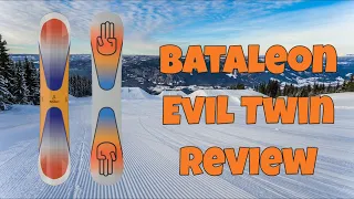 The 2024 Bataleon Evil Twin Snowboard Review