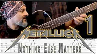 TAB - Metallica Nothing Else Matters Nasıl Çalınır ? Gitar Dersi 1  - Akın Ergin