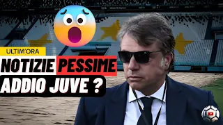 ⚠️PESSIMA NOTIZIA !!!⚠️  "ADDIO JUVE ??" CALCIOMERCATO E AGGIORNAMENTI JUVENTUS OGGI ✅