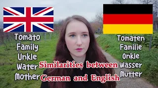 The similarities between German and English | Die Ähnlichkeit Zwischen Deutsch Und Englisch