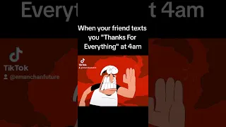 When your friend texts you "Thanks For Everything" at 4am #pizzatower #relatable #pizzatowermemes