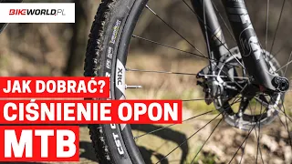 Jakie ciśnienie w oponach rowerowych MTB?