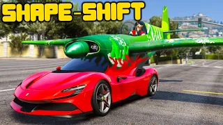 Using A Shapeshifting Car To Commit Crimes | GTA 5 RP