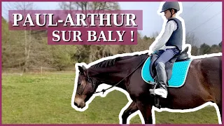 PAUL ARTHUR MONTE SUR BALY !! - Sa première fois et en licol !