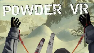 EXTREME SKIING IN VIRTUAL REALITY | POWDER VR