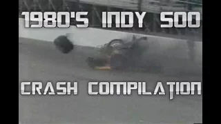 1980's Indy 500 Crash Compilation