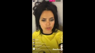 Виктория Романец в прямом эфире Instagram 31 01 2017 Дом 2 новости