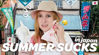 JAPANESE SUMMER: what you need to know to SURVIVE 💦 (it’s humid and miserable) 🥲