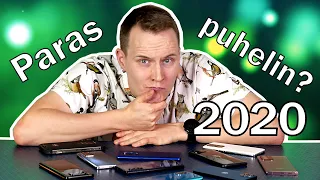 Vuoden 2020 parhaat älypuhelimet!