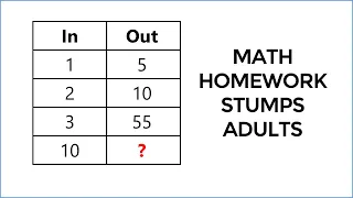 What is the rule? Challenging homework question