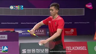 Fajar Alfian/ Muhammad Rian Ardianto vs Ong Yew Sin/ Teo Ee Yi | Asian Games 2018