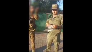 военная полиция штрафует вояк