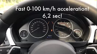 BMW 330e HYBRID - 0-100 KM/H Acceleration