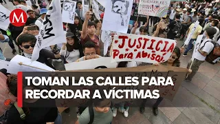 Da inicio la marcha por los 55 años de la Matanza de Tlatelolco