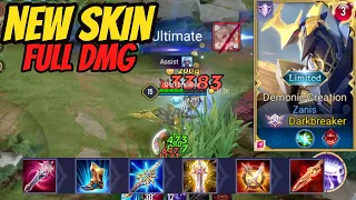 ZANIS NEW SKIN DEMONIC CREATION - FULL DAMAGE BUILD  | AoV | 傳說對決 | RoV | Liên Quân Mobile