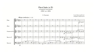 Holst: First Suite in Eb (arr. wind quintet)