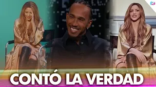 Entrevista en exclusiva. Shakira se confiesa y habla de su relación con Lewis Hamilton.