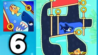 Save The Fish! Level 51 to Level 60 Gameplay Pull the Pin Mobile Game