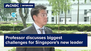 Professor discusses biggest challenges for Singapore's new leader