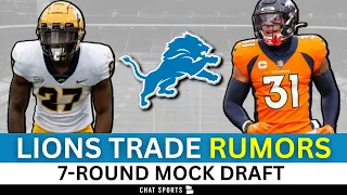 Detroit Lions Rumors: Trade For Justin Simmons? 7-Round Mock Draft + Ben Johnson Hate