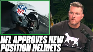 Pat McAfee Reacts To NFL Approving New Position Specific Helmets