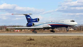 Russian jet Tu-154 flies over Washington | Ту-154 провёл наблюдательный полёт над Вашингтоном