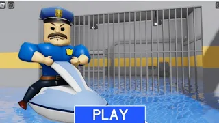 WATER PRISON BORRY FAMILY ESCAPE! Full gameplay walkthrough #Roblox