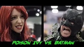 Poison Ivy vs. Batman at Comikaze 2013