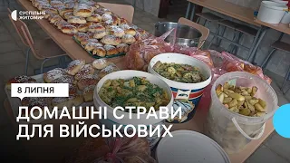 Їжа для військових: в одній із громад Житомирщини для воїнів щотижня готують домашні страви