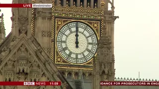 The number one chimes of big ben