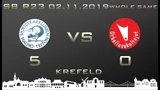 Euroleague 8th season WHOLE GAME SDK Malmo Triton - Urheilusukeltajat 5-0 (1-0)