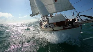 Solo Sail Down East Coast Australia- Little Wing West Sail 32 -Part 5