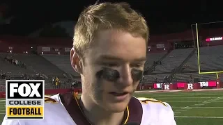 Four-time cancer survivor Casey O'Brien takes first collegiate snaps for Minnesota | CFB ON FOX