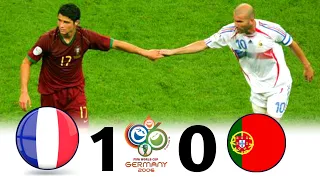 France 1 × 0 Portugal (C.Ronaldo vs Zidane)  2006 World Cup Extended Highlights & All Goals HD