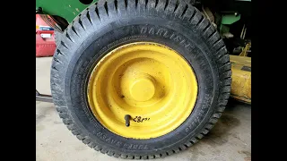 Lawn Mower Tire Pressure Check