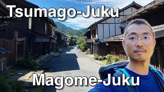 Trip to Tsumago-Juku and Magome-Juku 〜妻籠宿＆馬籠宿〜 Japan Vlog | easy Japanese home cooking recipe