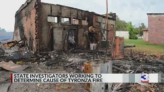Officials investigate fire that burned historic building in Tyronza, AR
