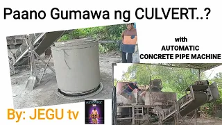 Automatic Concrete Pipe Machine/ CULVERT MAKER