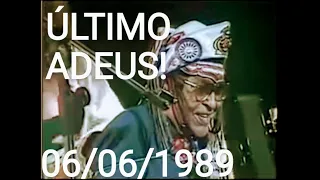 Último show de Luiz Gonzaga.essa foi a despedida dia 06/06/1989 no teatro dos guararapes em Recife